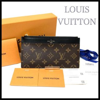 ルイヴィトン(LOUIS VUITTON)の【美品】LOUIS VUITTONポルトカルトジップコインケース　モノグラム(コインケース)