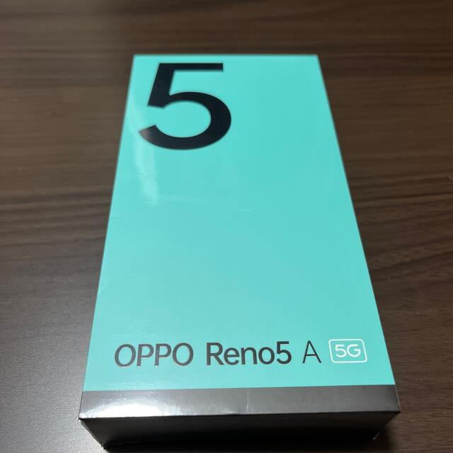 新品未開封 ワイモバイル OPPO Reno5 A  シルバーブラック