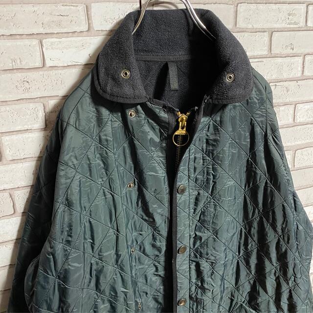 Barbour(バーブァー)の90s 古着 バブアー キルティングジャケット イングランド製 トラッドスタイル メンズのジャケット/アウター(モッズコート)の商品写真