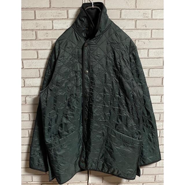 Barbour(バーブァー)の90s 古着 バブアー キルティングジャケット イングランド製 トラッドスタイル メンズのジャケット/アウター(モッズコート)の商品写真