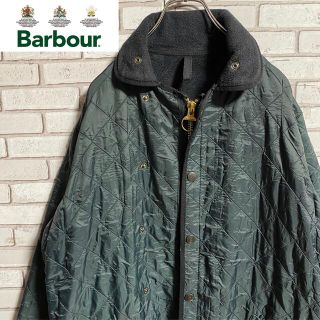 バーブァー(Barbour)の90s 古着 バブアー キルティングジャケット イングランド製 トラッドスタイル(モッズコート)