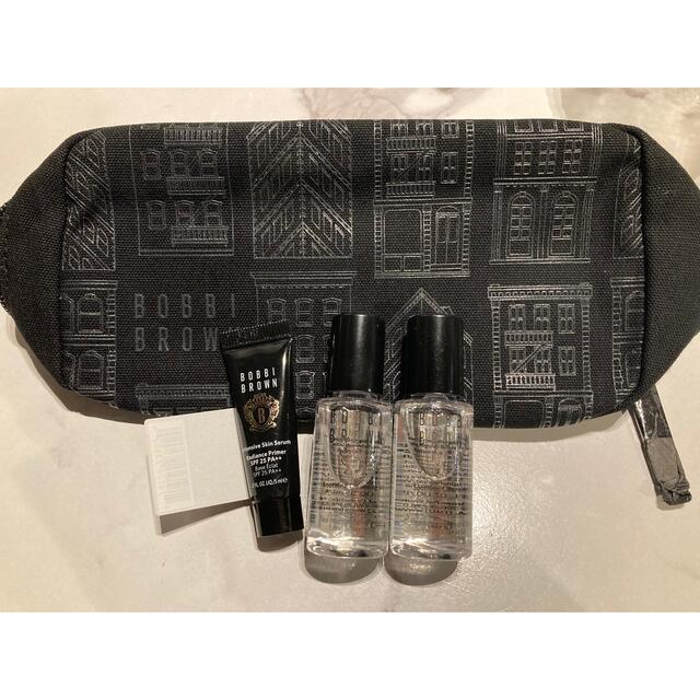 BOBBI BROWN(ボビイブラウン)のポーチ　メイク落とし　ベース　セット コスメ/美容のスキンケア/基礎化粧品(クレンジング/メイク落とし)の商品写真