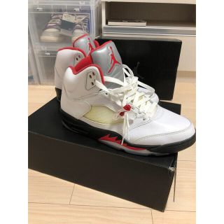 NIKE AIR JORDAN 5 RETRO "FIRE RED" 流川モデル