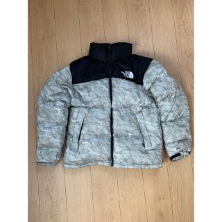 ザノースフェイス(THE NORTH FACE)のsupreme thenorth face ヌプシ　Mサイズ(ダウンジャケット)