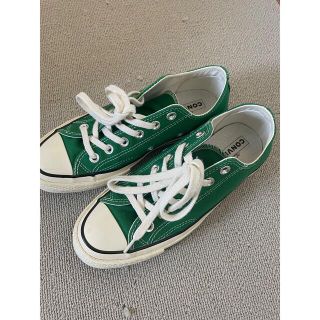 コンバース(CONVERSE)のconverse chuck taylor 緑(スニーカー)