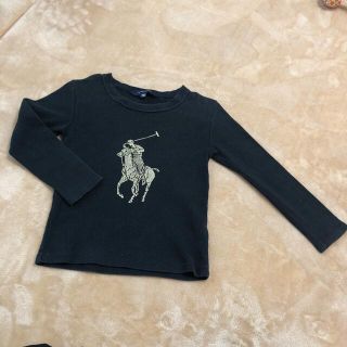 ラルフローレン(Ralph Lauren)のラルフローレン　黒✖️ゴールド　ロンT(Tシャツ/カットソー)