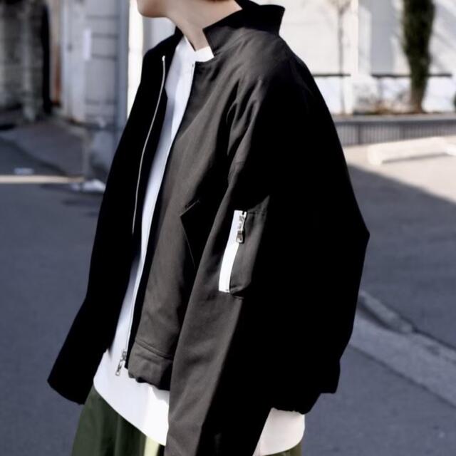 SUNSEA(サンシー)のANITYA Flight Jacket（Size2／Black） メンズのジャケット/アウター(フライトジャケット)の商品写真