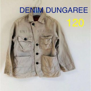 デニムダンガリー(DENIM DUNGAREE)の【おばない様 専用】②DENIM DUNGAREE ミリタリー ジャケット(ジャケット/上着)