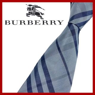 バーバリー(BURBERRY)のバーバリーロンドン 英国製ハンドメイド シルクネクタイ チェック柄 最高級(ネクタイ)