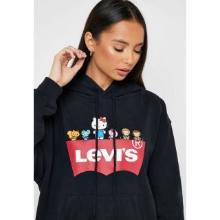 リーバイス 黒 パーカー(レディース)の通販 21点 | Levi'sのレディース