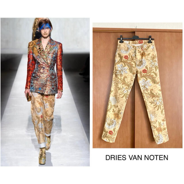 【専用】20SS DRIES VAN NOTEN RUNWAY プリントデニム