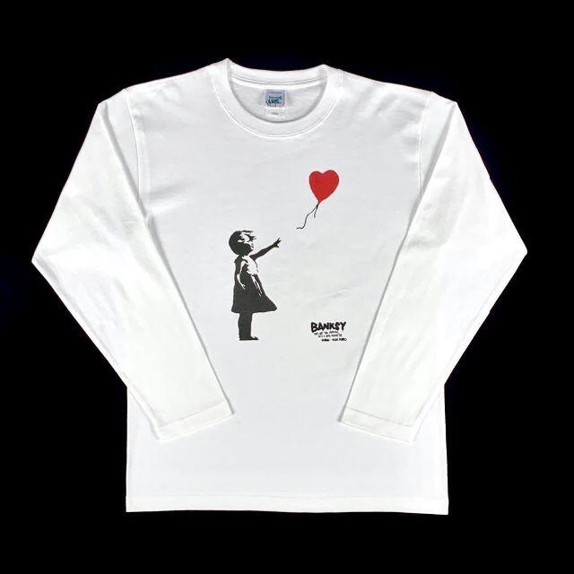 【BANKSY】新品 プリント ロンT 長袖 Tシャツ スケーター ファッション