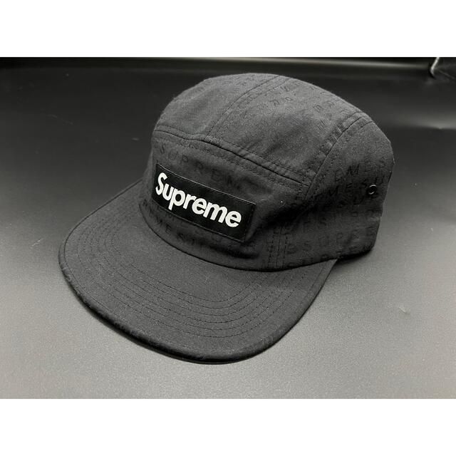 supreme camp cap blk - キャップ