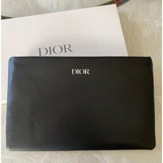 クリスチャンディオール(Christian Dior)のあきら様専用 ディオール ビューティー 限定ポーチ 黒×千鳥格子(ポーチ)