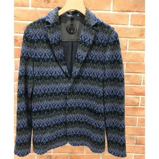 ビームス(BEAMS)の【超美品】ビームス  ジャケット　ニット　伸縮性　T-JACKET  Sサイズ(テーラードジャケット)