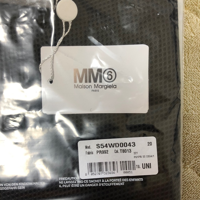 MM6(エムエムシックス)のMM6 メゾンマルジェラ  トートバッグ  ジャパニーズ  スモール BLACK レディースのバッグ(トートバッグ)の商品写真