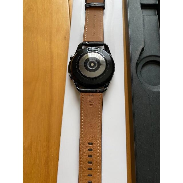 SAMSUNG(サムスン)のSamsung Galaxy Watch3 SM-R840NZKAXJP中古 スマホ/家電/カメラのスマートフォン/携帯電話(その他)の商品写真