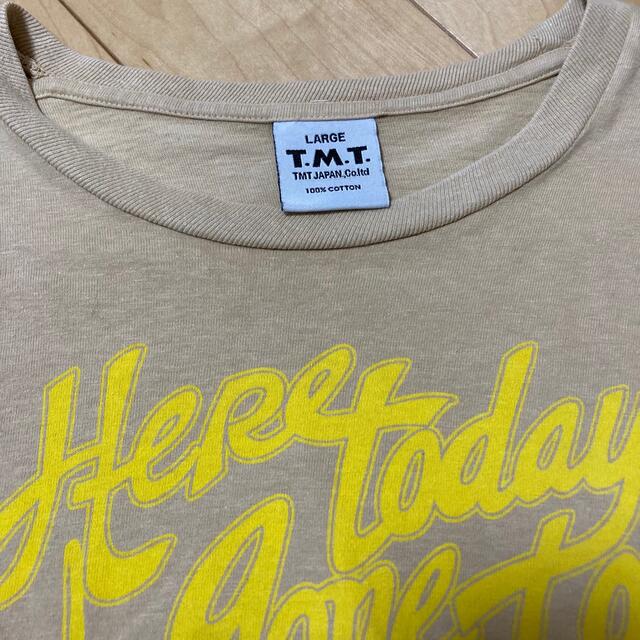 TMT(ティーエムティー)の【複数割】ティーエムティー　TMT 長袖Tシャツ　ロンT ベージュ　Lサイズ メンズのトップス(Tシャツ/カットソー(七分/長袖))の商品写真