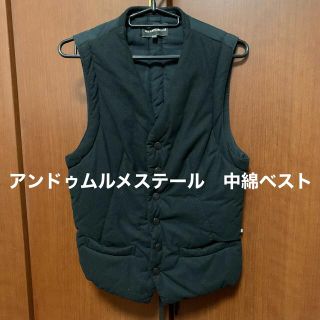 アンドゥムルメステール(Ann Demeulemeester)のアンドゥムルメステール　中綿ベスト(ベスト)