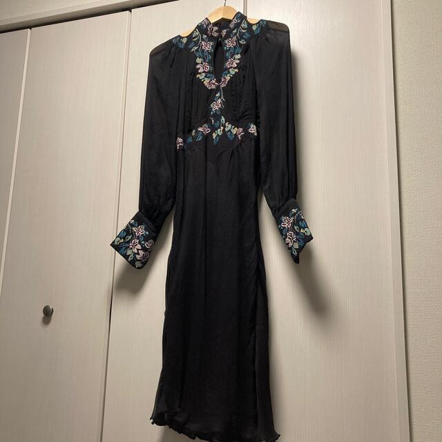 2021高い素材  キャサリンマランドリーノ　黒ロングドレス ロングドレス