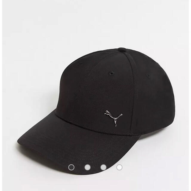 PUMA(プーマ)のPuma キャップ ブラック　黒 メタルロゴキャップ 帽子 プーマ メンズの帽子(キャップ)の商品写真