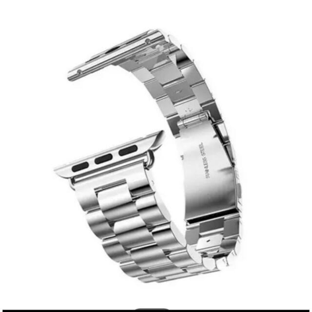 Apple Watch(アップルウォッチ)の新品未使用Apple Watch ステンレスバンド メンズの時計(金属ベルト)の商品写真