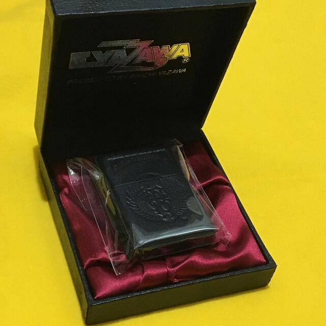 ZIPPO 矢沢永吉 E.YAZAWA ブラックレザー 新品未使用 美品-