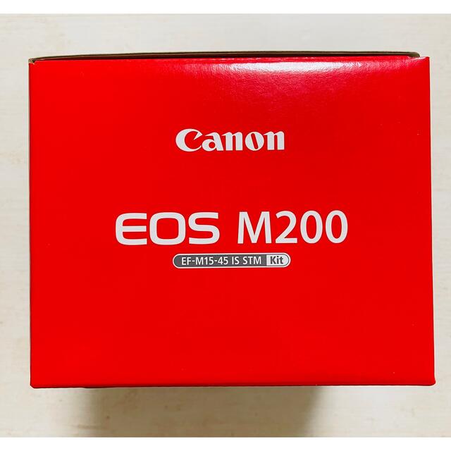 ★超破格セール★ 新品未使用　Canon EOS M200 ミラーレス カメラ