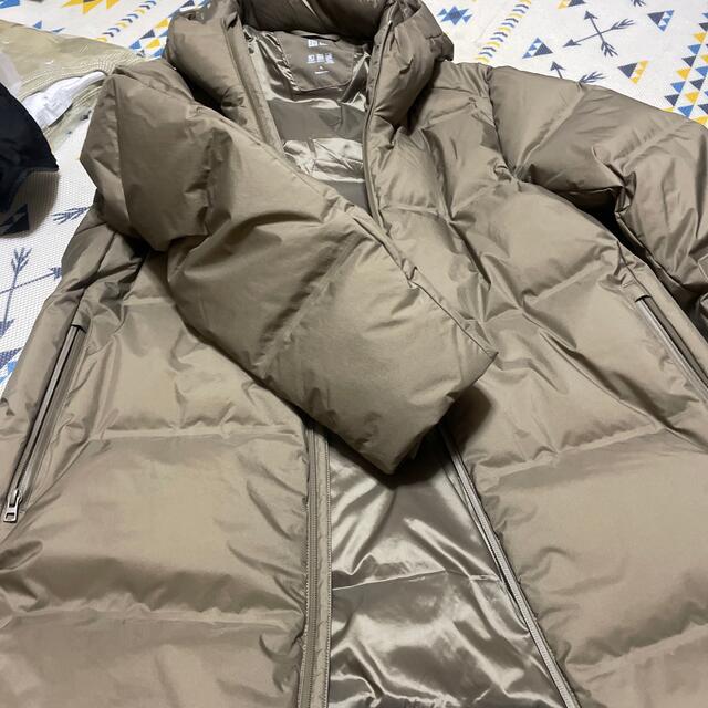 UNIQLO - ユニクロ シームレスダウン ロング ベージュの通販 by