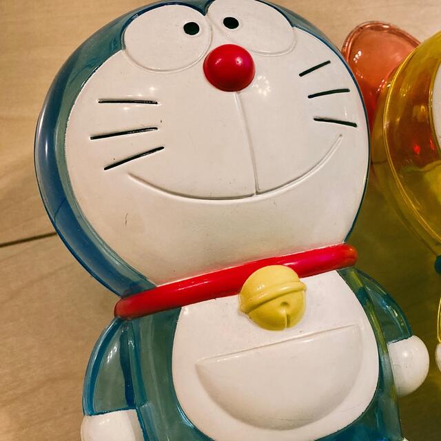 ドラえもん&ドラミちゃん クリスタル 貯金箱の通販 by achu's ドラえもん&ドラミちゃん クリスタル 貯金箱の通販 by achu's