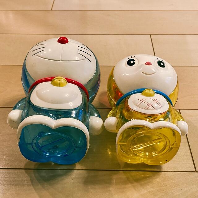 ドラえもん&ドラミちゃん クリスタル 貯金箱の通販 by achu's ドラえもん&ドラミちゃん クリスタル 貯金箱の通販 by achu's