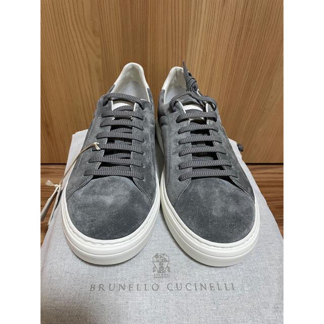 メンズBRUNELLO CUCINELLI スエードスニーカー　サイズ42