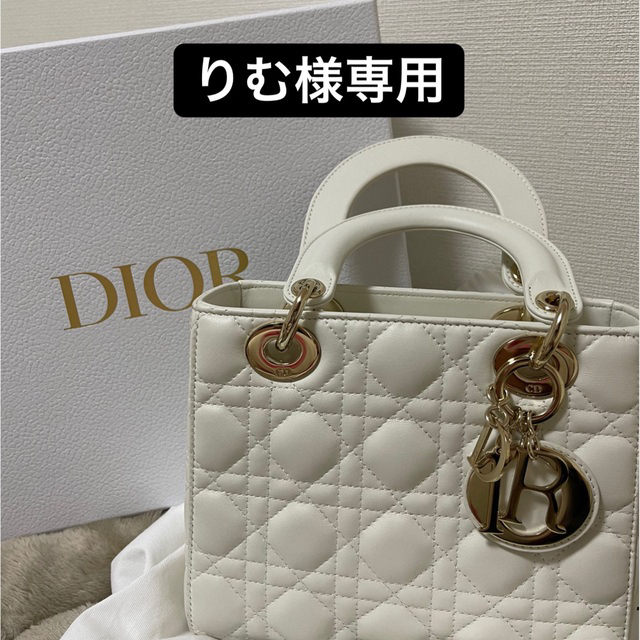 ハンドバッグLady Dior バッグ ホワイト