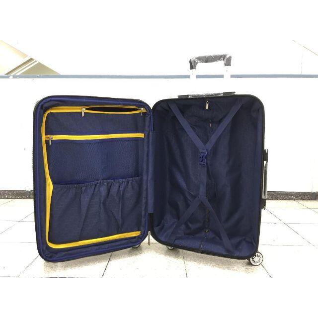 大量入荷 大型軽量スーツケース 8輪キャリーバッグ Lサイズ 黒 TSAロック付き - 旅行用バッグ/キャリーバッグ