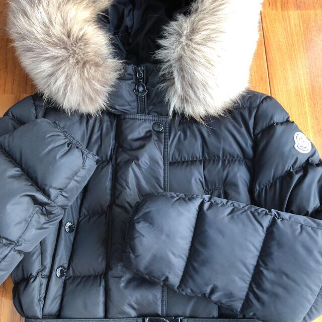 値下げ】☆MONCLER☆ダウンコートクロエ0(7号)ブラック☆確認済み 日本