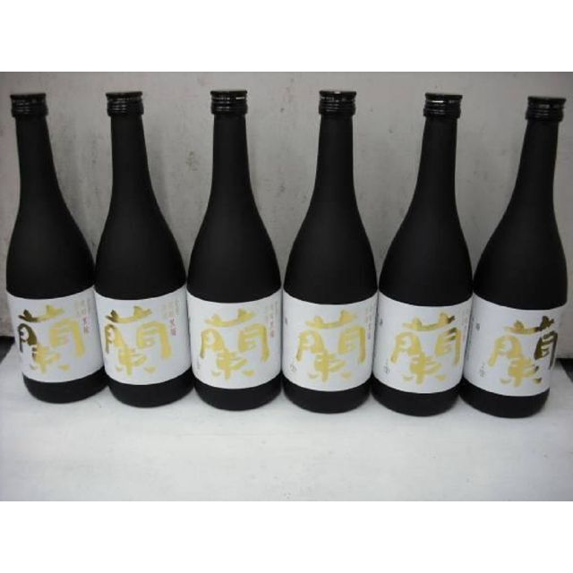 全芋焼酎 蘭 原酒４０度 （黒麹） 720ML １ケース（６本入）