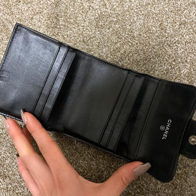 CHANEL(シャネル)のCHANEL♡マトラッセ♡折り財布 レディースのファッション小物(財布)の商品写真
