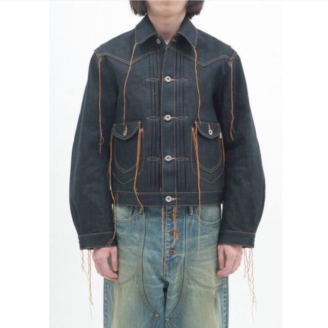 SUGARHILL LOOSE THREAD DENIM JACKETの通販 by 's shop｜ラクマ