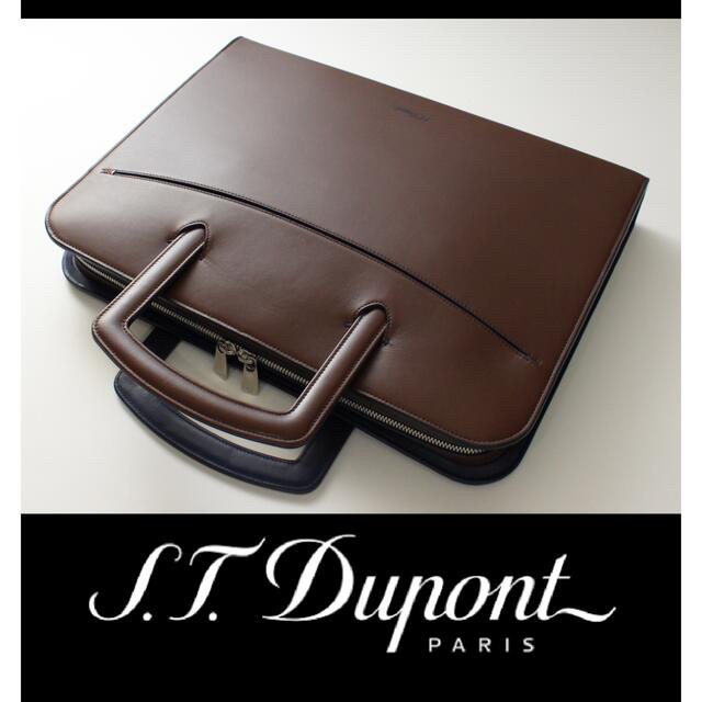 期間限定!最安値挑戦】 デュポンS.T.Dupontグレインレザー2WAY