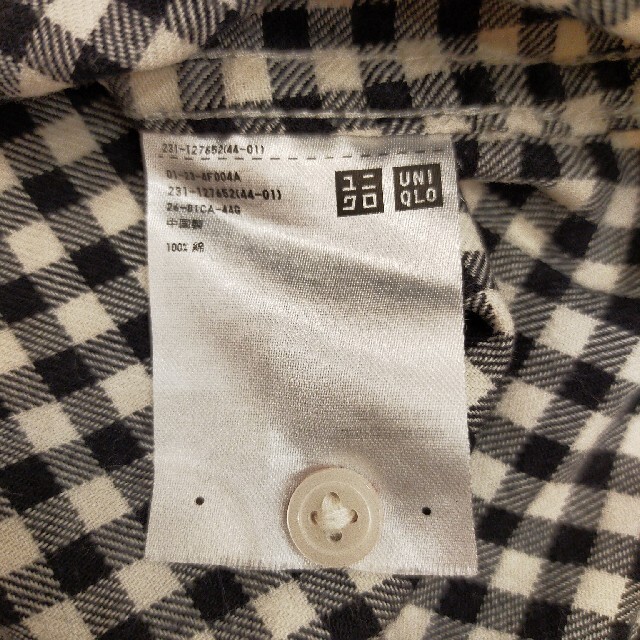 UNIQLO - ユニクロ ギンガムチェック フランネルシャツの通販 by
