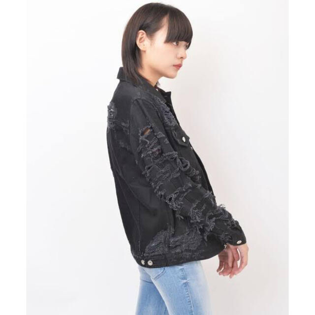 【新品未使用・国内正規品】DIESEL ダメージディテール デニムジャケット