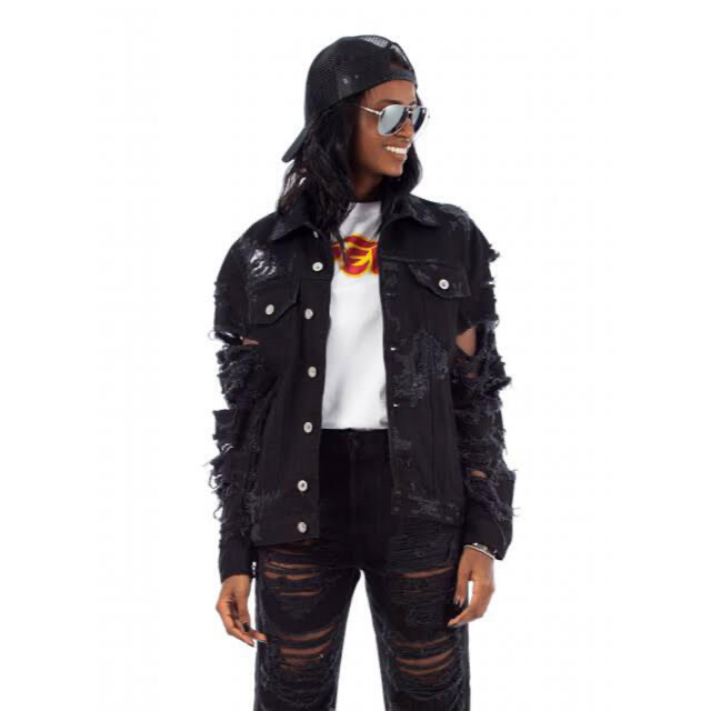 【新品未使用・国内正規品】DIESEL ダメージディテール デニムジャケット