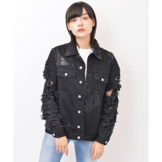 【新品未使用・国内正規品】DIESEL ダメージディテール デニムジャケット