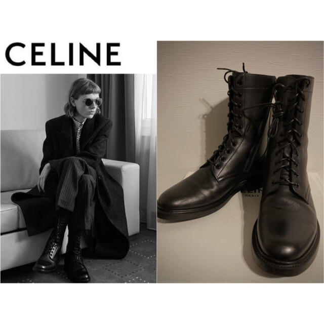 【予約中！】 - celine celine 2019 コンバットブーツ レンジャーブーツ 19AW セリーヌ ブーツ
