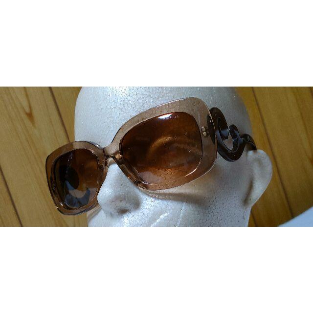 PRADA(プラダ)の正規美 プラダ ミニマル バロック バタフライテンプルサングラス茶 眼鏡 ハイド メンズのファッション小物(サングラス/メガネ)の商品写真