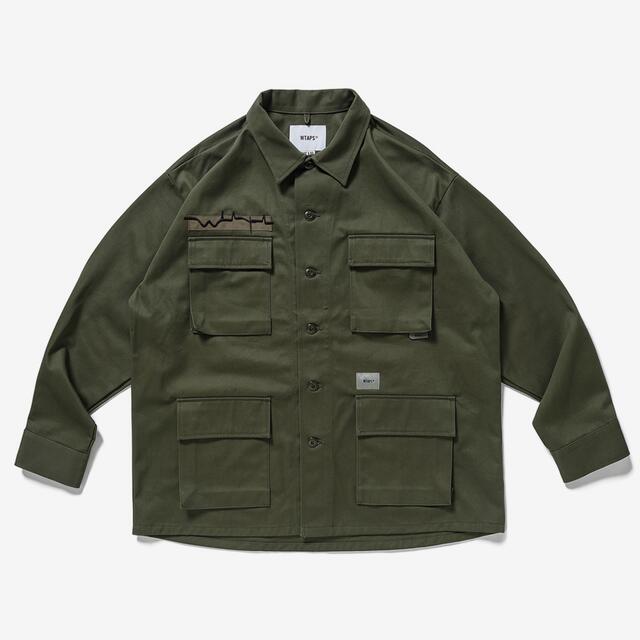 WTAPS JUNGLE 01 / LS / COTTON. TWILL