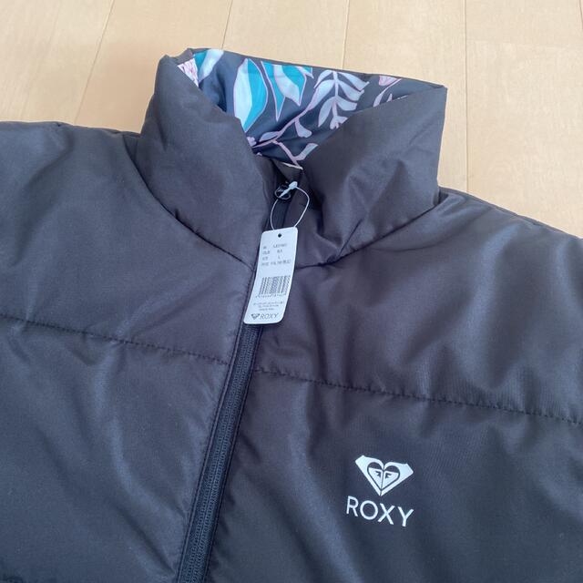 Roxy(ロキシー)の新品　ROXY ロキシー　コート　ブラック　L  18700円 レディースのジャケット/アウター(ロングコート)の商品写真