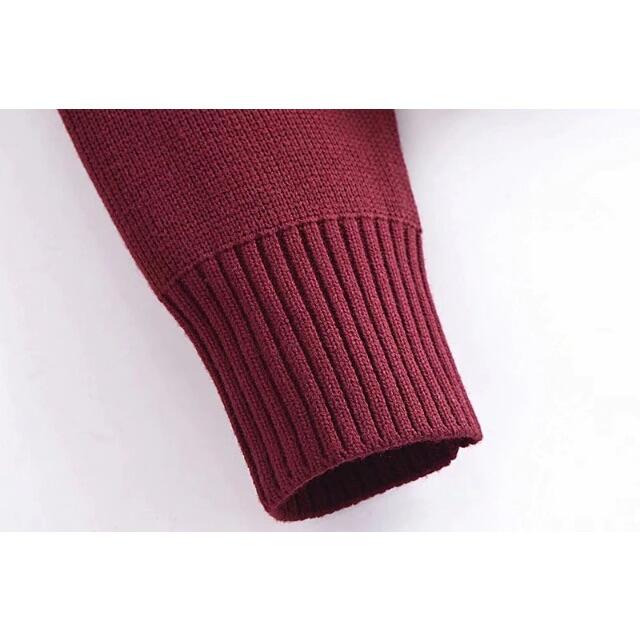 ZARA(ザラ)の❄️1月新作☃️7210◆ジッパー襟 ニット セーター レディースのトップス(ニット/セーター)の商品写真