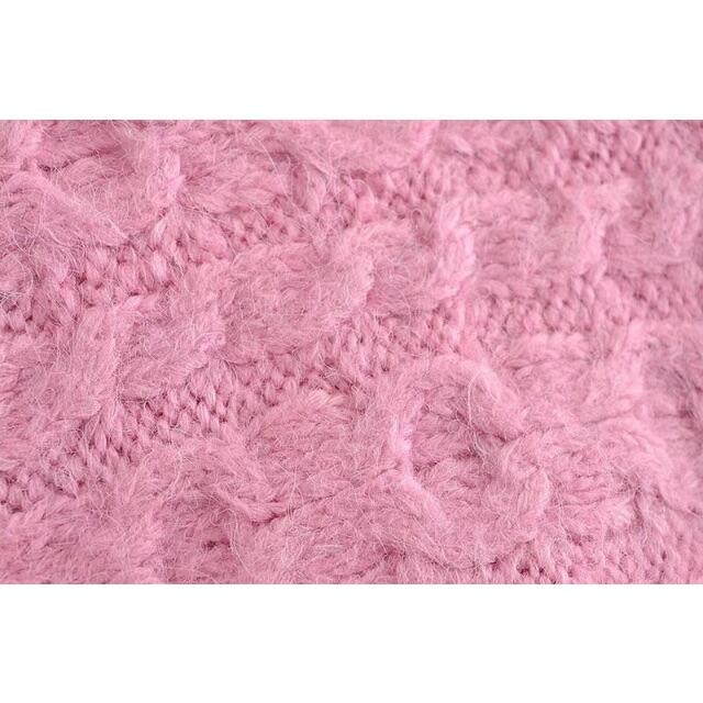 ZARA - ❄️1月新作☃️7211◇pink ピンク リボン ニット ZARA - ❄️1月新作☃️7211◇pink ピンク リボン ニット
