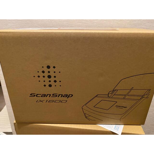 富士通(フジツウ)のscan snap ix1600 ホワイト　新品未開封 スマホ/家電/カメラのPC/タブレット(PC周辺機器)の商品写真